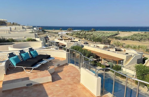 Makry Gialos Apartment | Luxury Loft,Pools, Sea Views,100SQM!