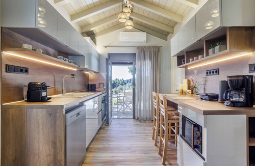 Alikias Villa | Luxury Villa with Private Pool in Skopelos, Nature Retreat, Pine Trees Kardous