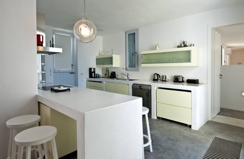 Nea Cryssi Akti Villa | Luxury villa with private pool, sea front, walking distance to the beach
