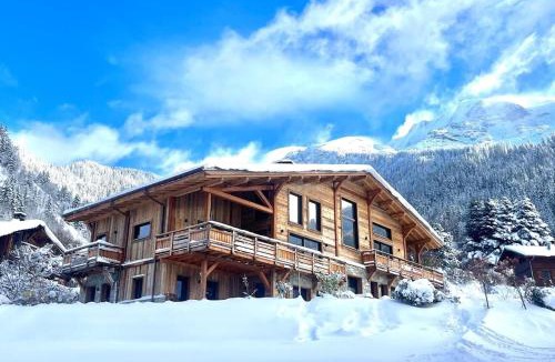Les Contamines-Montjoie Ski Chalet | Magnifique chalet mitoyen - Jacuzzi - Cousinade II