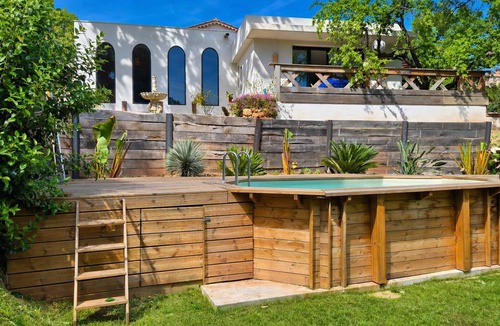 Gonfaron House | Maison d'Architecte - Swimming pool and view of the hills - in the heart of the Var - 30 min Hyères