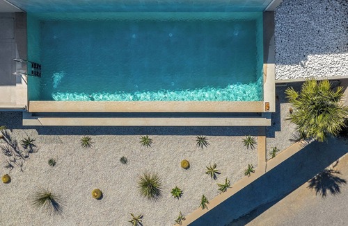 Agia Pelagia Villa | Majo Luxury 11BDR Villa with Sea View 2Heated Pools, Gym Sauna