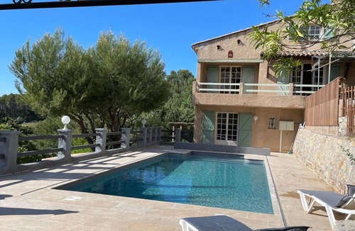 Trans-en-Provence Villa | Mas de Trans - villa overlooking the village of Trans-en-Provence- 20km St Maxime