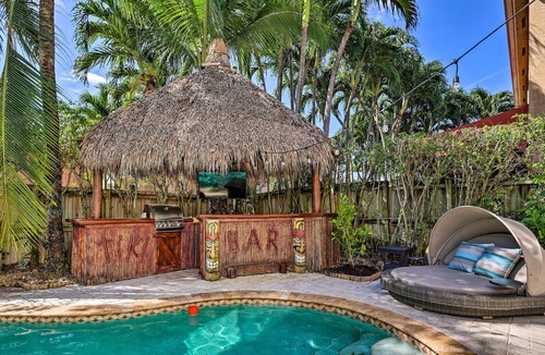 Tamiami House | Miami Vacation Rental: Heated Pool & Tiki Bar