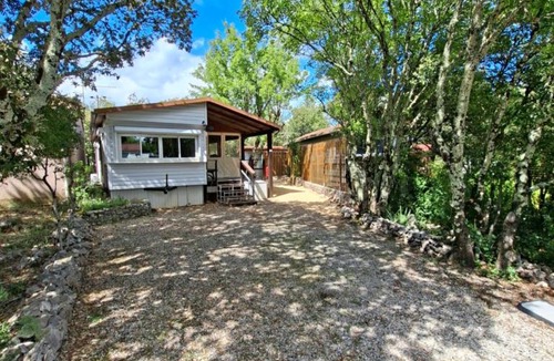 Mejannes-le-Clap Resort | Mobile home style maisonnette de vacance