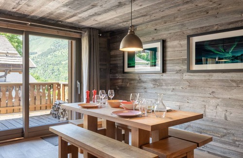 Meribel Village Apartment | Modern apartment, south terrace - 4 guests