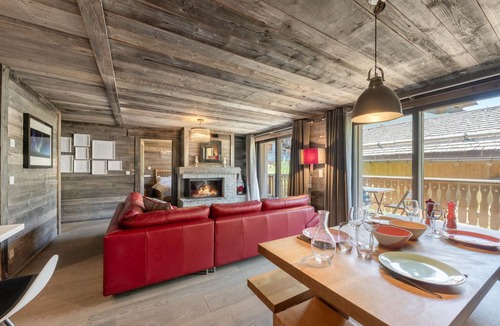 Meribel Village Apartment | Modern apartment, south terrace - 4 guests