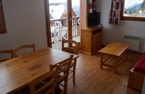 Montgellafrey Apartment | Modern Mountain Apartment at Foot of Slopes 6 Pers