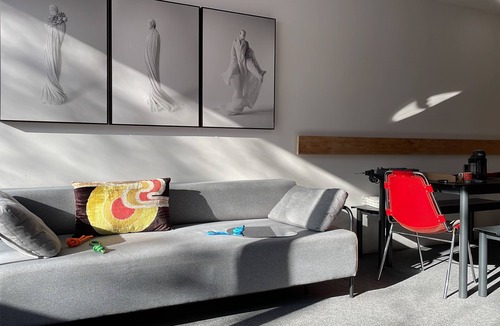 Arc-1600 Apartment | Modernly designed Apartment , Heart of the station, Ski on door, south terrace