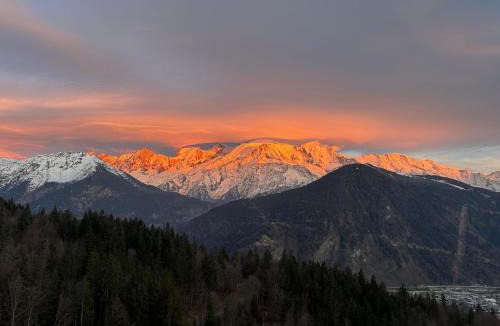 Plateau-d'Assy Apartment | Mont Blanc view on a 40m2 Terrace