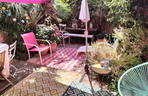 Cannes Apartment | Near Croisette atypic studio garden pool