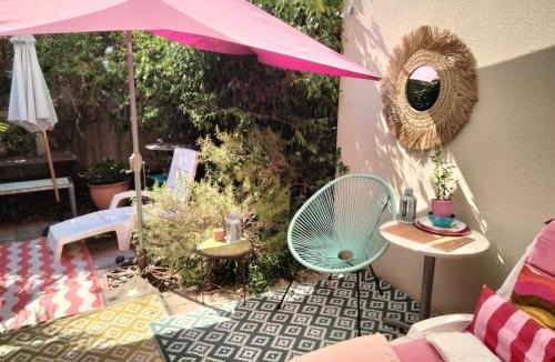 Cannes Apartment | Near Croisette atypic studio garden pool