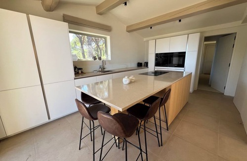 Ramatuelle House | New! Exceptional villa with ocean views, private beach access, and an infinity pool!