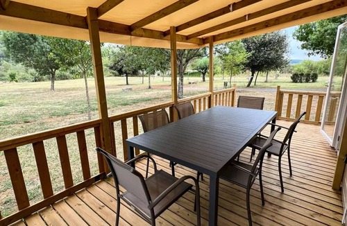 Saint-Germain House | NEW Mobile home - 2 bedrooms with air conditioning Nesasio 4 to 5 persons - 4 pers. included in the price