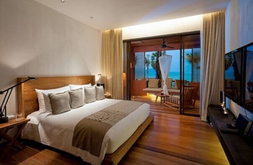 Bophut Hotel | Oceanfront Escape with Sunset Views, Daybed & Resort Pools