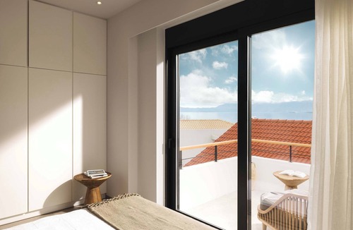 Paleros Apartment | Olive & Tulip Suites – Modern First-Floor Apartment with Sea View