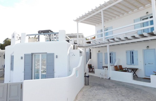Psarou House | Panoramic 2 Floor Building without swimming pool