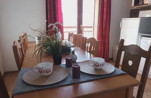 Albiez-le-Vieux Apartment | Parking, tv, ski locker, 48m², Albiez Montrond