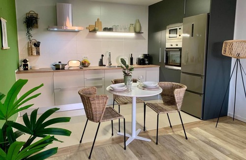 La Quinta Apartment | Peaceful oasis with pools and amazing views.