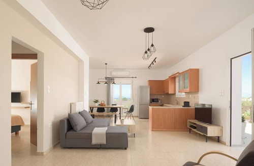 Rethymno Villa | Perivoli SeaView Cottage, a Rural Bliss of Nature, Close to tavernas & beach