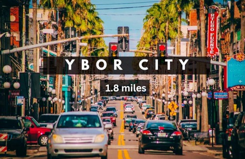 Historic Ybor Apartment | Prime 2BD Ybor City Stay | Steps to DT Central