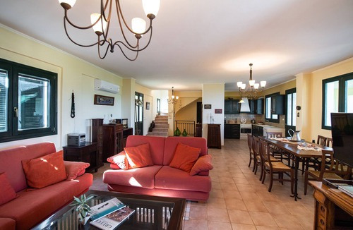 Spartochori Villa | Private, Sea View Villa in Meganisi island