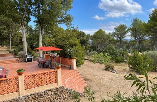 Lorgues House | Provencal house with swimming pool surrounded by olive and pine trees