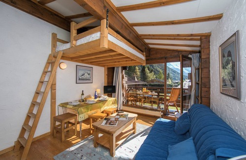 Chamonix-Mont-Blanc Apartment | Résidence Améthystes D12 ski in/ski out, Argentière (Chamonix), France