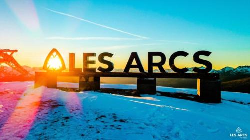 Arc-1800 Apartment | Résidence Ruitor Arc 1800 - Appartement 2 pièces pour 4 personnes avec un jolie vue sur la vallée, proche du télécabine dans le village de Charmettoger à Ar MAE-8681