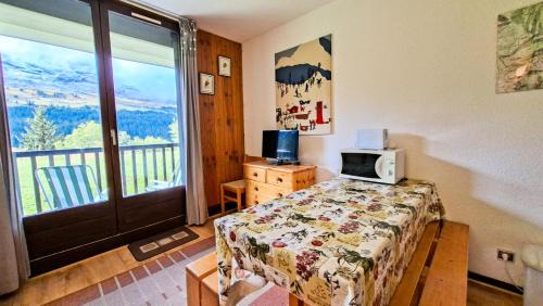 Flaine Apartment | Résidence Sagittaire - Studio confortable avec balcon · Centre station MAE-7388