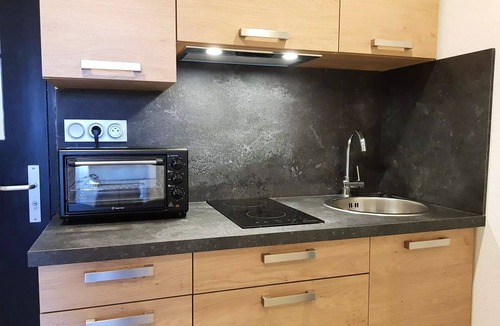 Arc-1600 Apartment | Residence Les Charmettes - Nice studio for 3 people with a nice view of Mont Blanc
