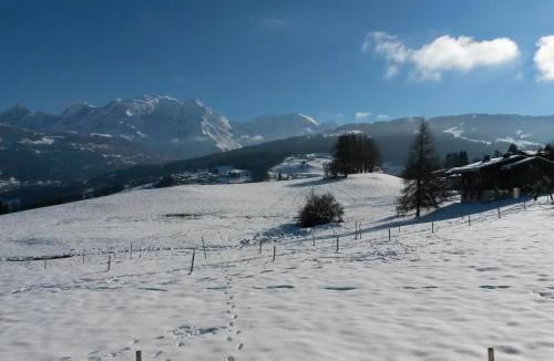 Combloux Apartment | Rez de chaussée très calme vue Mont-Blanc