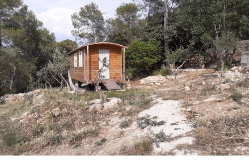Les 3 Ponts Cabin | ROULOTTE EN GARIGUES