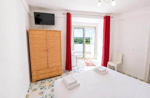 Castro Marina Apartment | Seafront Studio with Balcony in Castro di Lecce