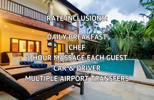Petitenget Villa | SEMINYAK, WALK TO BEACH, 7 BDRM, AMAZING VALUE