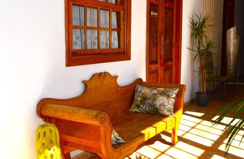 Vilaflor Apartment | Single room with a single bed and en-suite bathroom. The window looks out onto the patio area