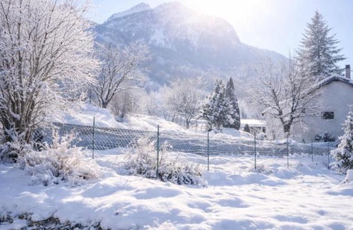 Villar-Saint-Pancrace Apartment | Ski - 1 Chambre - Jardin, parking, local vélo