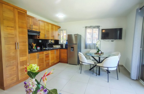 Cabarete Condo | Spacious 1-bedroom condo with AC on quiet beach in Cabarete
