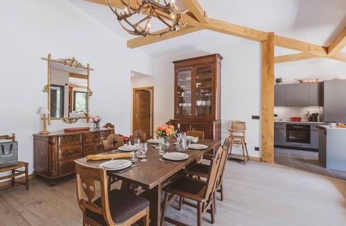 Argentiere Apartment | Spacious penthouse with mountain view - 8 guests