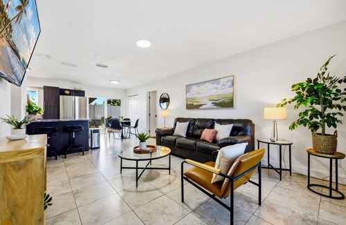 Greater Palm River Point CDC House | Spotless 4BR Tampa Home · Backyard · Pet-Friendly