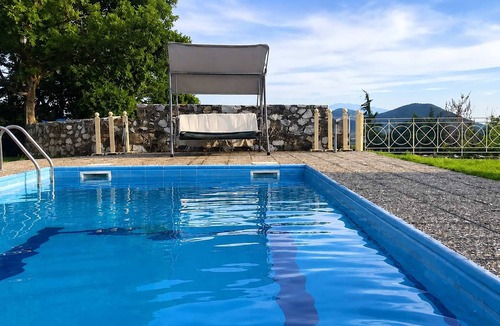 Taxiarkhai House | Studio Aspilon, Pool and Mountain Views near Drama