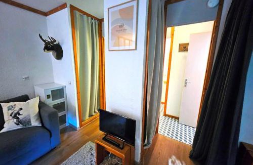 Valmorel Apartment | Studio-cabine au pied des pistes avec terrasse de plain-pied