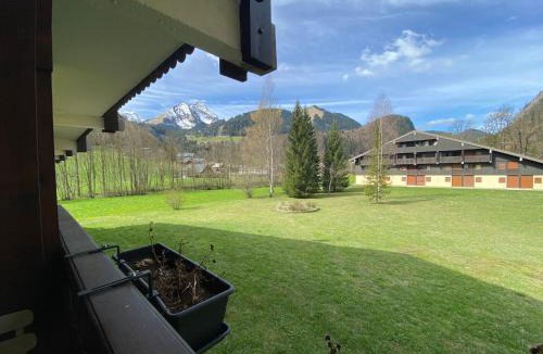 Abondance Apartment | Studio calme proche centre Abondance, balcon Sud, casier à skis, parking - FR-1-692-84