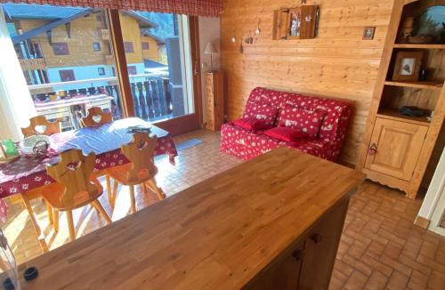 La Chapelle-d'Abondance Apartment | Studio confortable près des pistes avec parking, animaux acceptés - FR-1-692-57