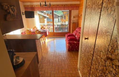 La Chapelle-d'Abondance Apartment | Studio confortable près des pistes avec parking, animaux acceptés - FR-1-692-57