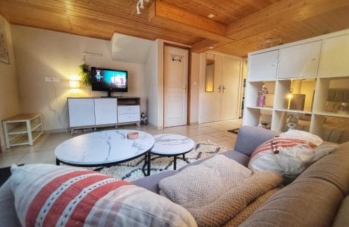 Arenthon Apartment | Studio Design 40m2 Calme avec Parking Proche Geneve et Annecy