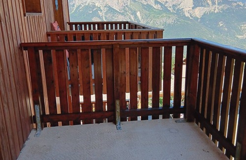 Puy-Saint-Vincent Apartment | Studio for 4 People with Balcony and Ski Locker in Puy-Saint-Vincent
