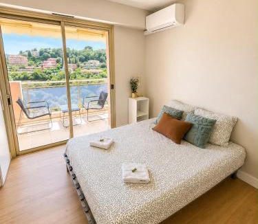 Bastide Giraud Apartment | Studio vue mer - Piscine & Clim - 2 personnes