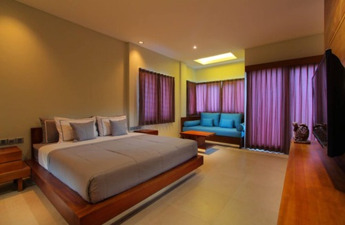 Petitenget Hotel | Stunning room with amazing view of the surrounding landscape