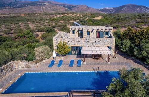 Livadia Villa | Stunning views at villa w/pool close to Elafonissi